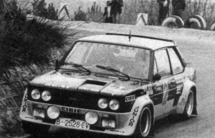 Fiat 131 Abarth Gr. IV Ex Works with Antonio Zanini (European vice ...